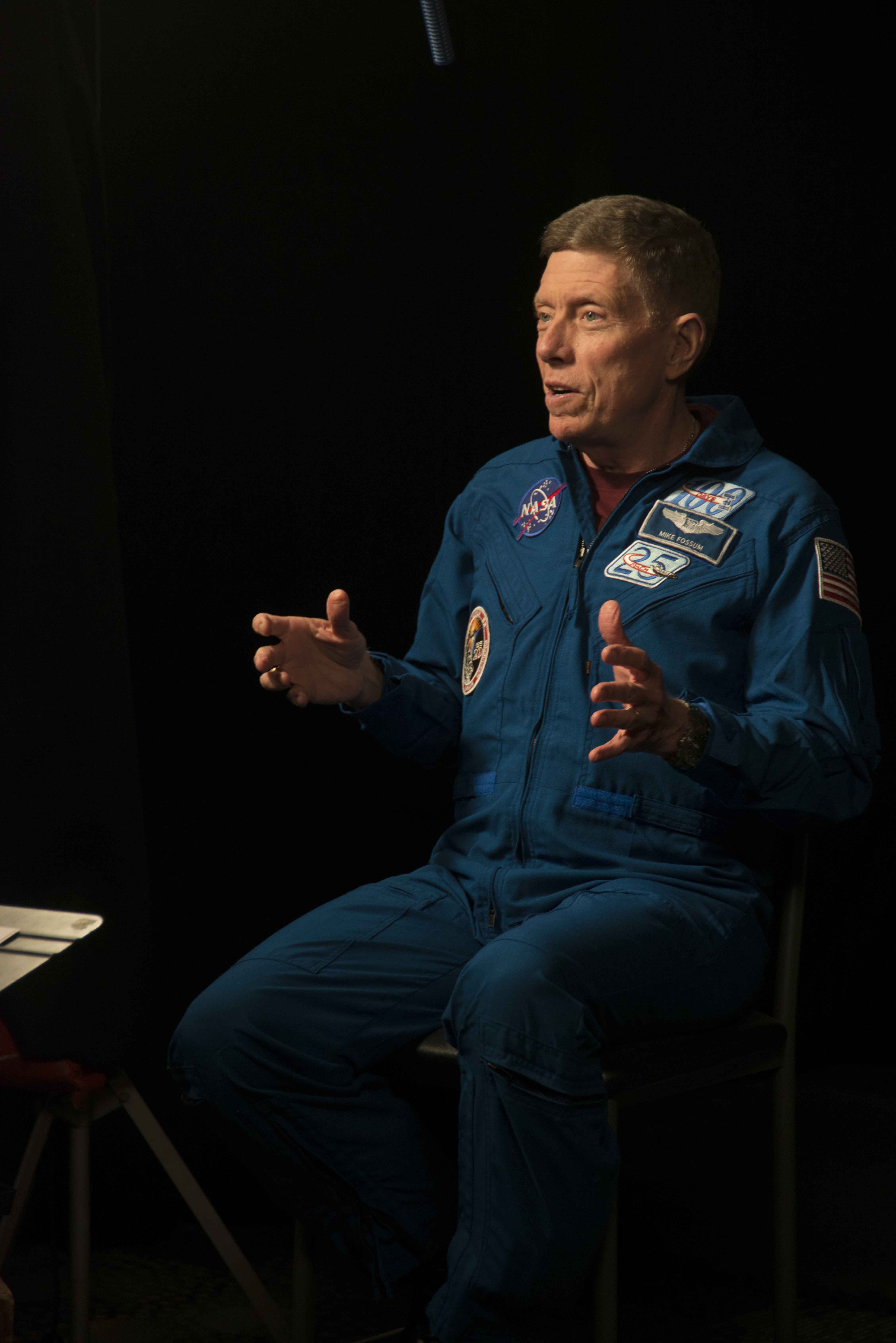 NASA astronaut (ret.) Mike Fossum
